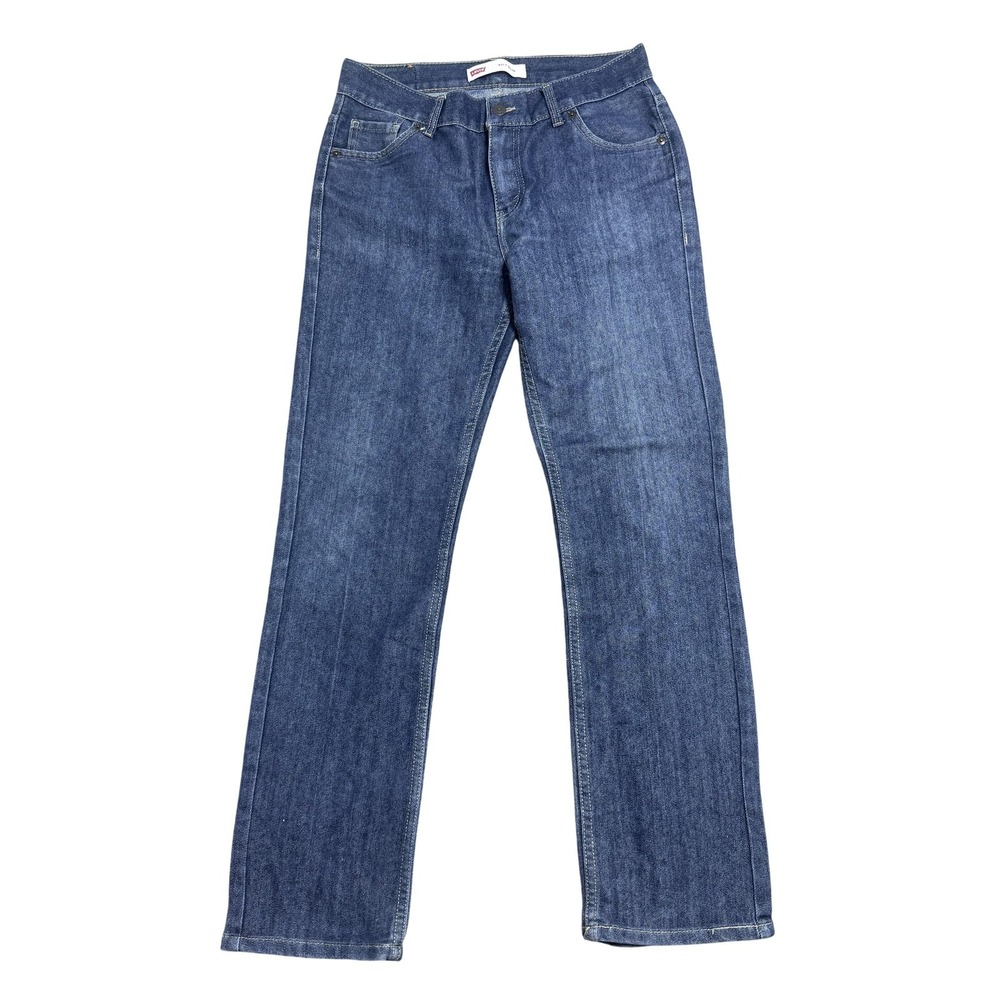 Levis‎ 511 Jeans Youth 20 Regular Blue Slim Fit Denim Straight Leg W30 L30
